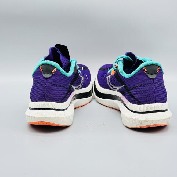 Saucony Endorphin Pro 2 Shoes Womens 5 Purple Running Racing Trainers Sneakers - Picture 6 of 11